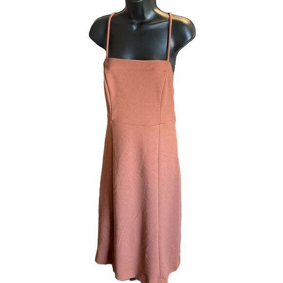 *Reposh* NWT By Anthropologie Slim Strappy Midi Dress Small - Picture 4 of 10